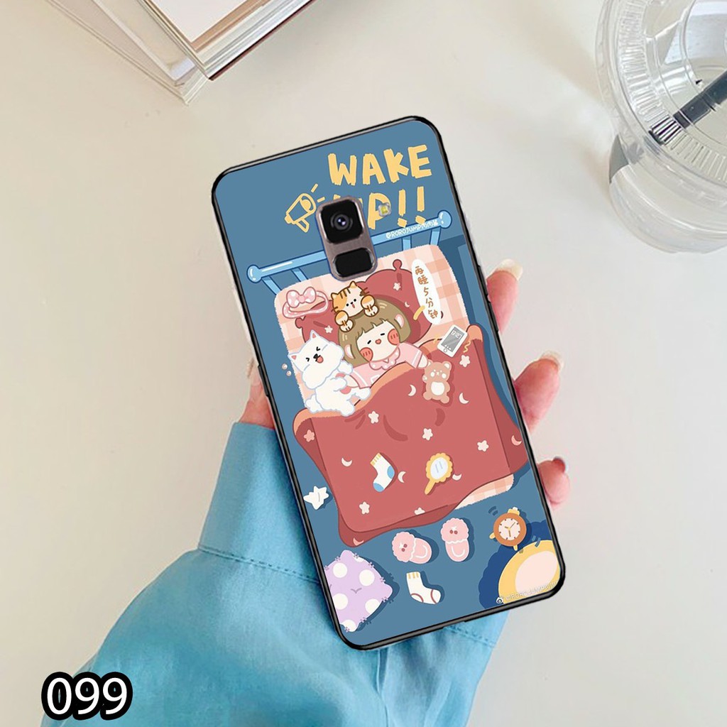 Ốp lưng Samsung A6-2018/A6 Plus/A8-2018/A8 Plus in hình Roro Jump siêu đẹp, lạ_KINGSTORE.HN_Ốp SS A6/A6P/A8/A8P