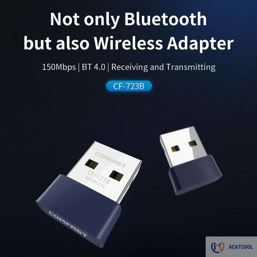 Usb Bluetooth Không Dây 2 Trong 1 Comfast Cf-723B