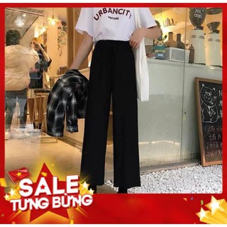 [ FREE SHIP - CLIP THẬT ] Quần Đũi Xớ Ống Rộng Vải Đũi Mềm Thoải Mái, Quần Nữ Đũi Xuống Phong Cách Vintage Hàn Quốc