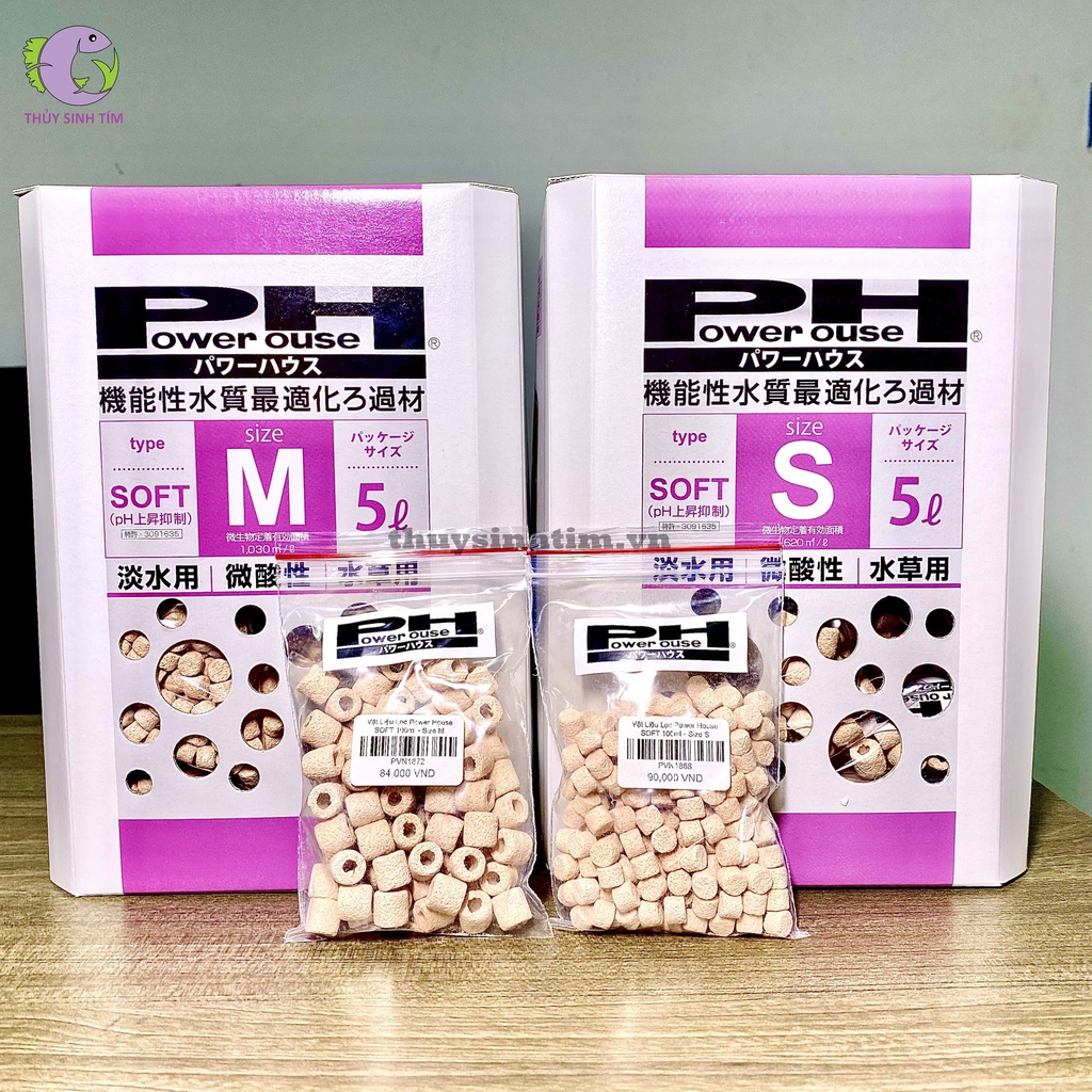 Vật Liệu Lọc Power House SOFT Giúp Giảm Và Cân Bằng pH (100ml)