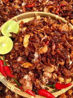 Khô bò cháy tỏi lý sơn ( 500 g )