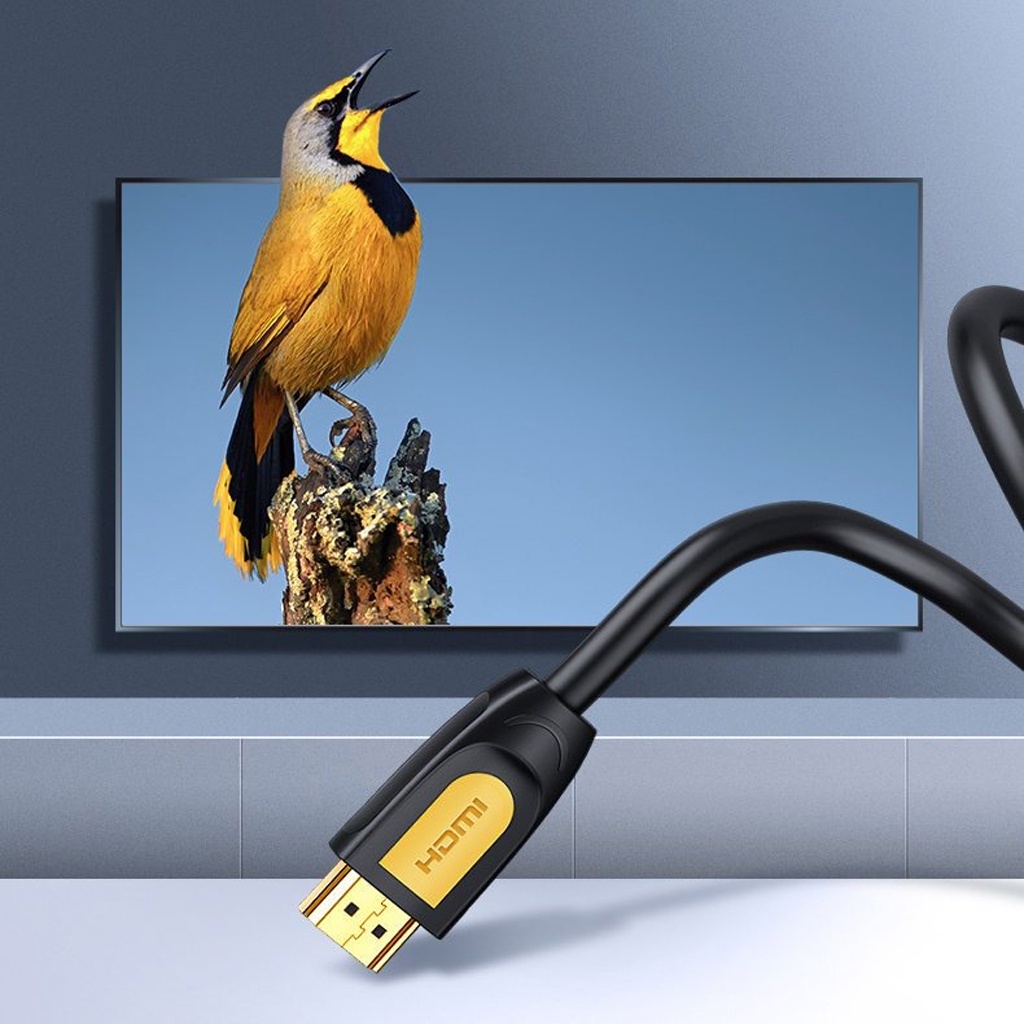 Cáp HDMI sợi dẹt hỗ trợ 4Kx2K chính hãng Ugreen HD101 cao cấp