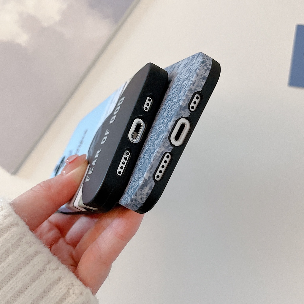 ESSENTIALS FOG Ốp Điện Thoại Mềm Hình Hoạt Hình Cho Iphone 7plus / 8plus x / xs xsmax iPhone11 11promax iPhone12 12pro 12promax iPhone13 13pro 13promax 12mini 13mini