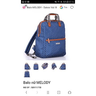 HOT Balo sakos thời trang MELODY