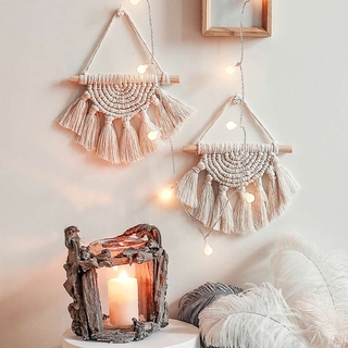 Phụ Kiện Dây Đan Treo Tường Trang Trí Phong Cách Boho