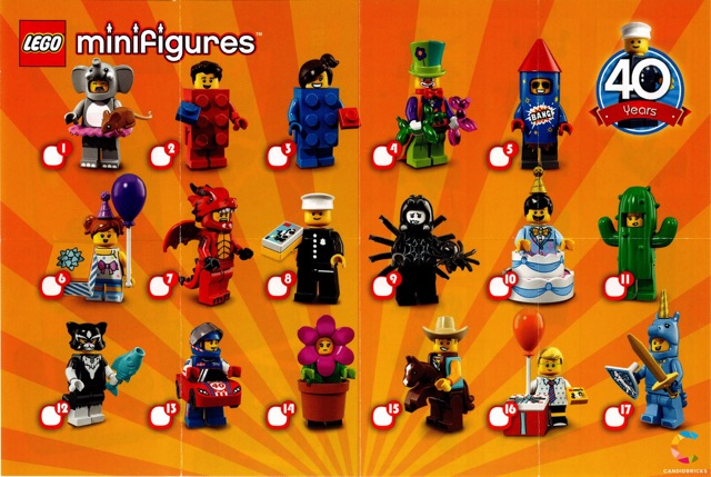 (Trọn bộ ) Nhân vật Lego 71021 - Lego Minifigures Series 18