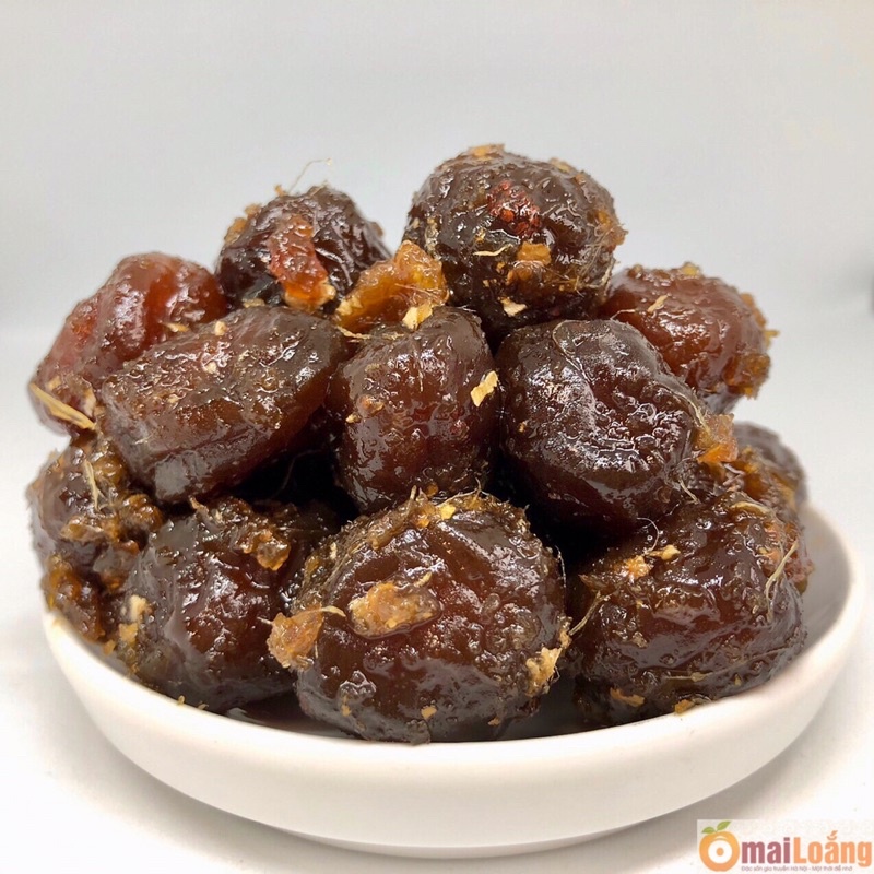 Mơ xào gừng-hộp 300gr