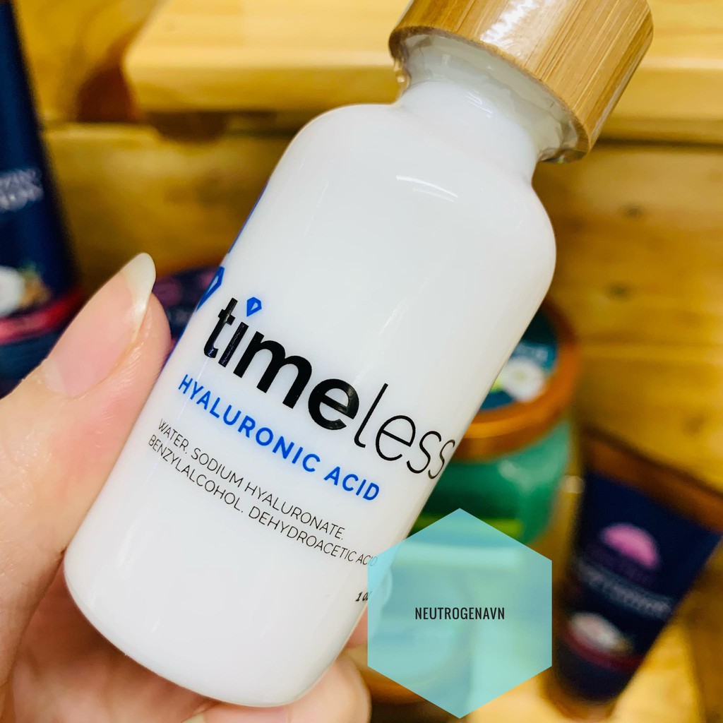 Tinh chất dưỡng ẩm Timeless Hyaluronic Acid Pure Serum ( 30mL )