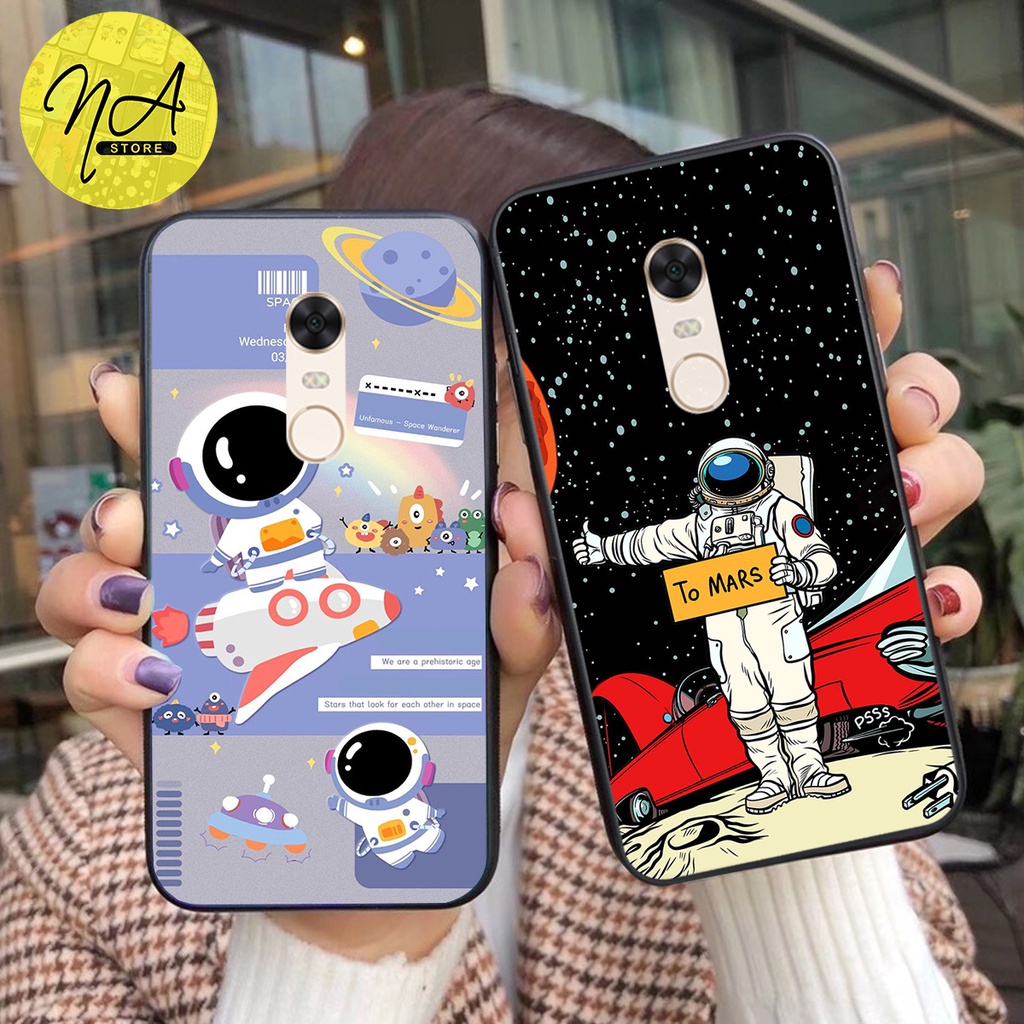Ốp lưng điện thoại Xiaomi Redmi Note 3 - Redmi Note 4/4x - Redmi 5 - Redmi 5 plus mẫu cực đẹp siêu phi hành gia cực cute