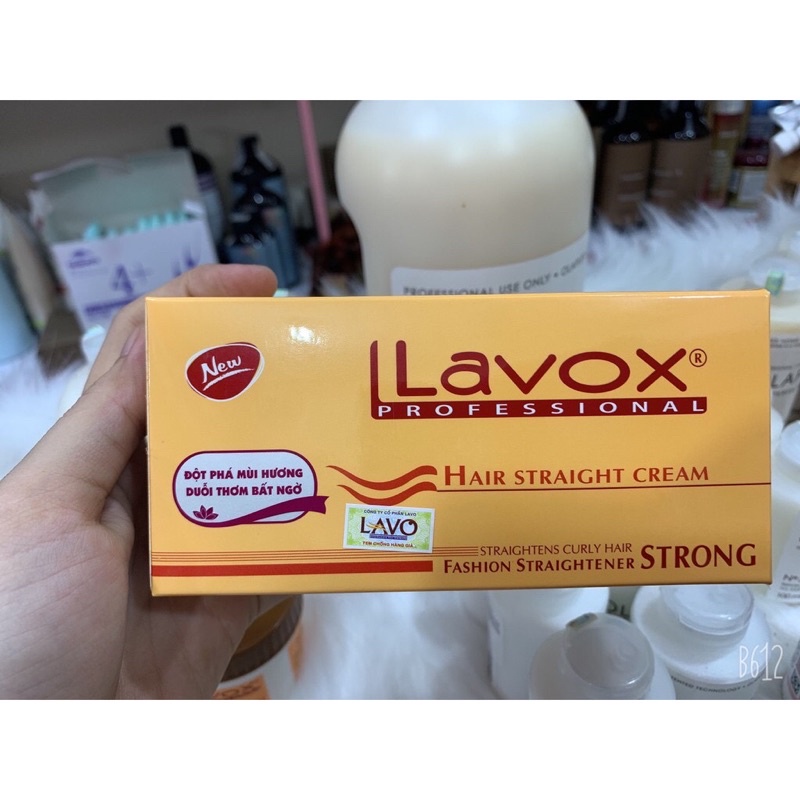 Kem duỗi tóc Lavox tại nhà không cần dùng nhiệt (duỗi thẳng tóc bông xù , tóc mái bò liếm) 140ml