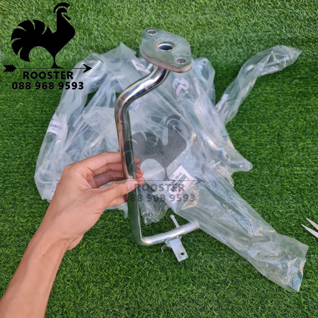 Ống nước (cút nước) giàn sưởi, ông nước nóng xe Innova, Fortuner, Hulux (Mã: 1626875110/1626875030/1626875112)