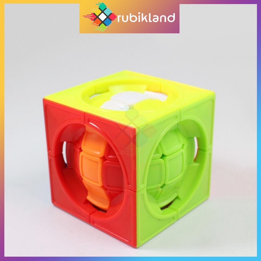 Rubik Biến Thể Deformed 3x3 Centrosphere Cube Stickerless Rubic Đồ Chơi Trí Tuệ Trẻ Em