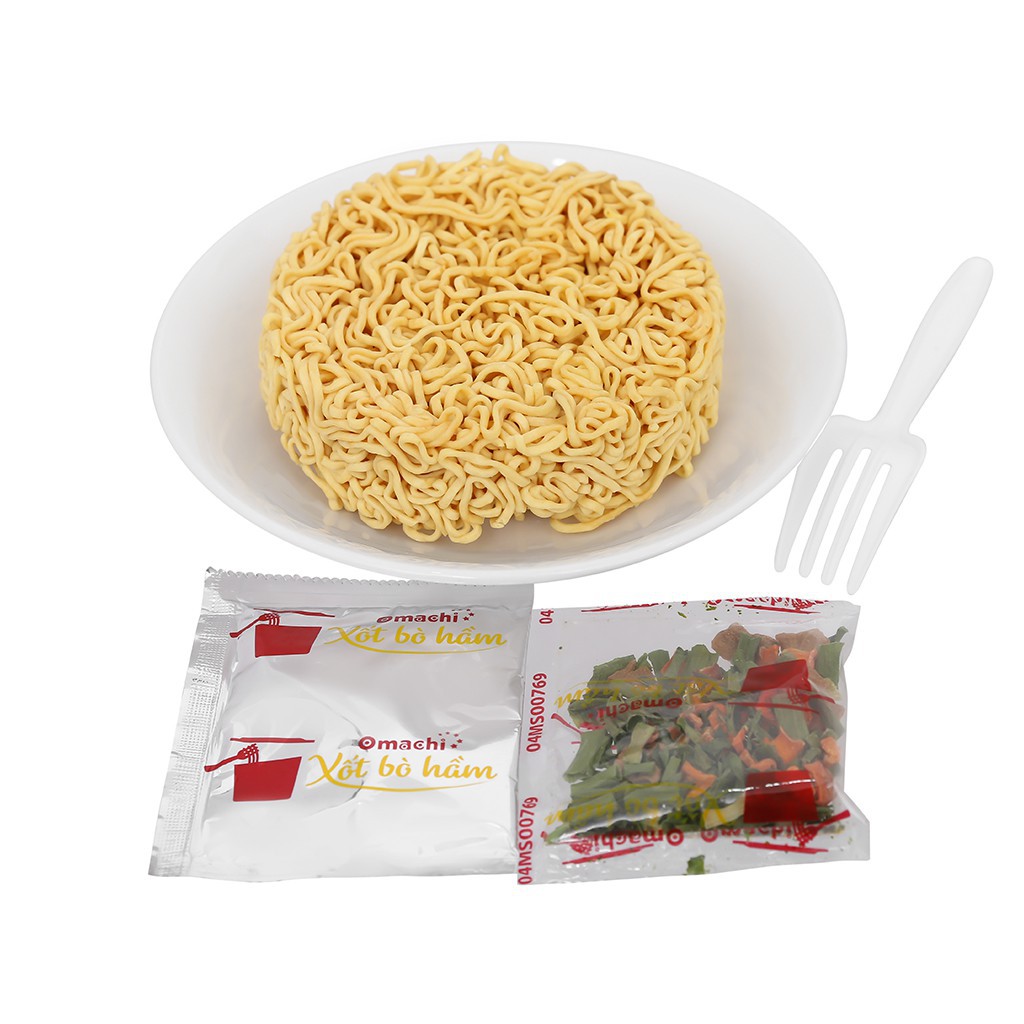 THÙNG 12 TÔ MÌ OMACHI TÔ TÔM CHUA CAY/ XỐT BÒ HẦM/ SƯỜN HẦM NGŨ QUẢ 90GR | BigBuy360 - bigbuy360.vn