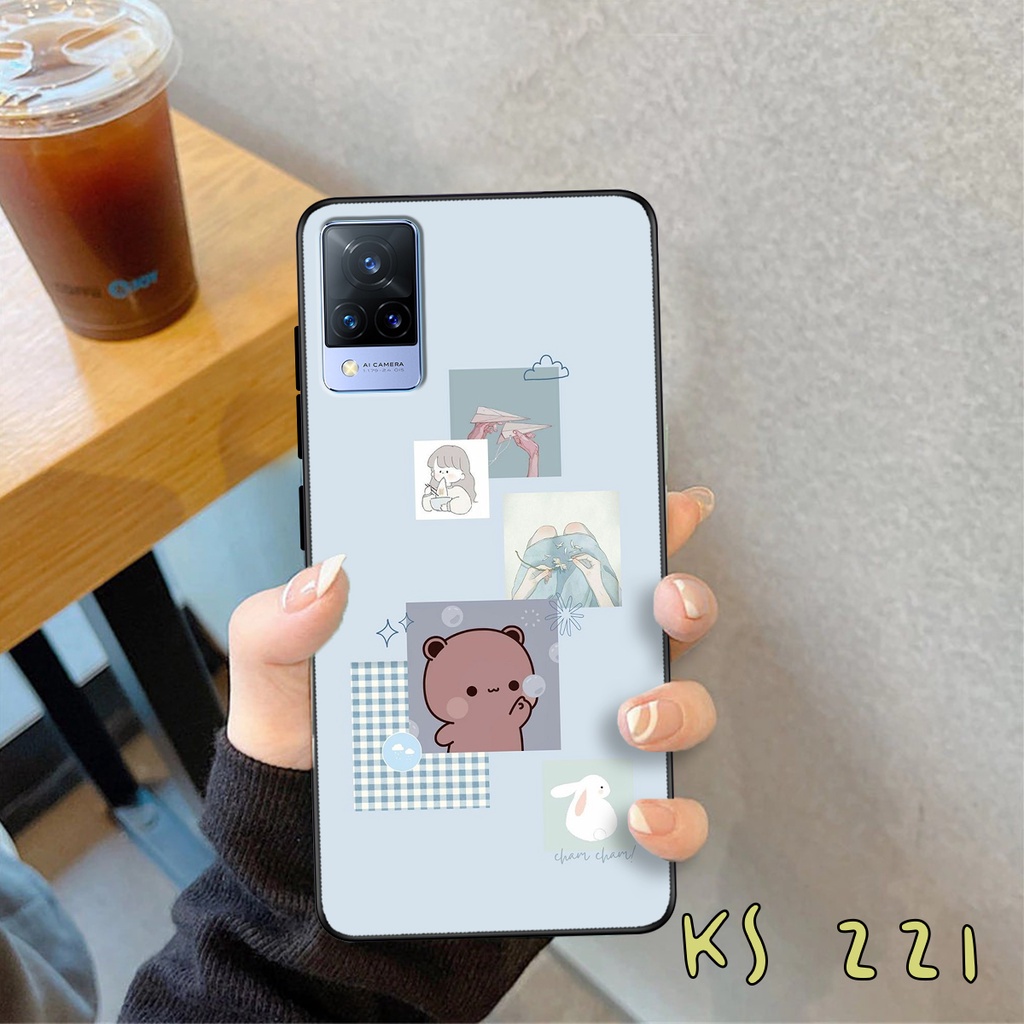 Ốp lưng Vivo V20 - Vivo V20e - Vivo V21 - Ốp in hình thỏ con dễ thương