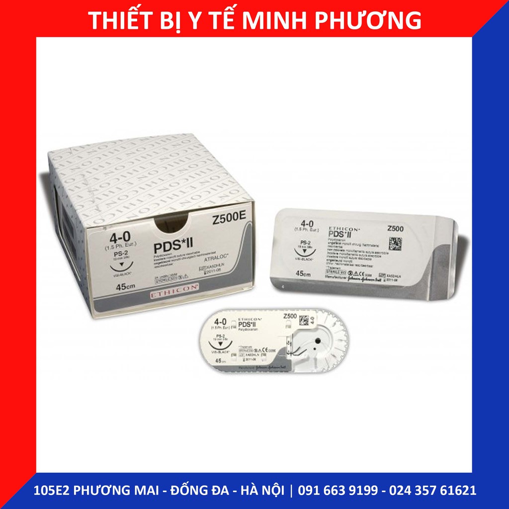 Bán lẻ chỉ khâu phẫu thuật ETHICON PDS II các số