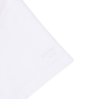 Áo thun LEVENTS Drop Shoulder SS Polo shirt/ White