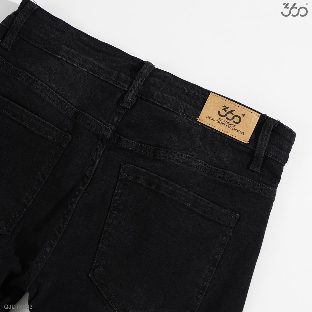 Quần jeans nam local brand 360 BOUTIQUE màu đen - Made in Vietnam | BigBuy360 - bigbuy360.vn