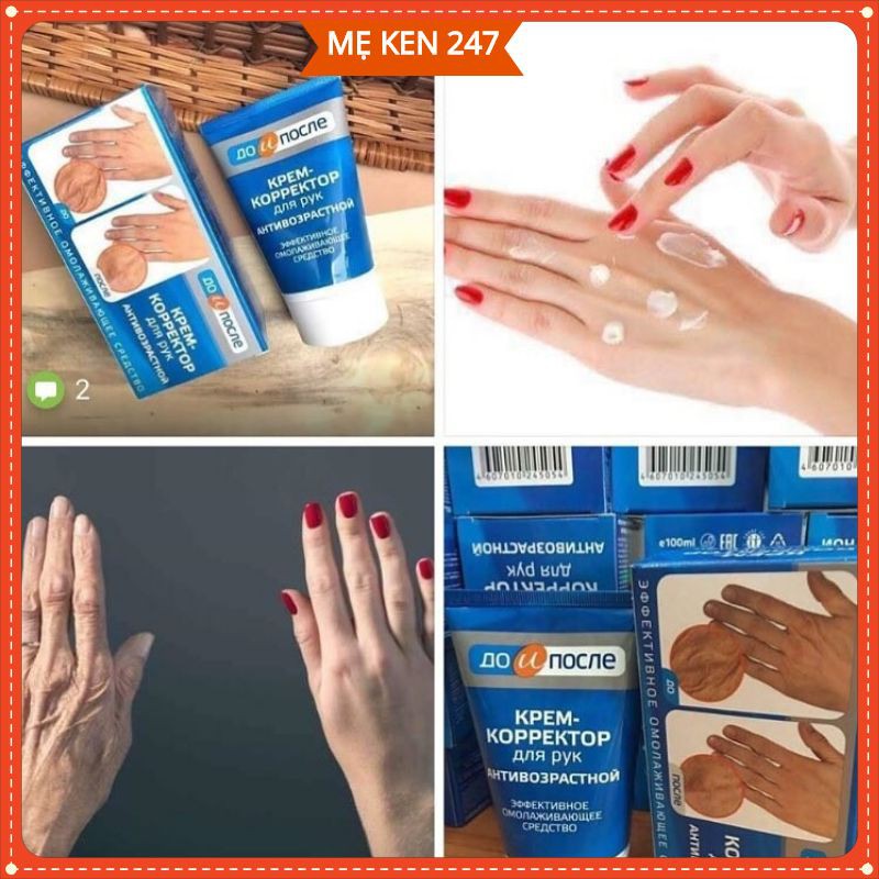 Kem dưỡng da tay💖FREESHIP💖giảm nhăn giảm gân tay chống lão hóa tay