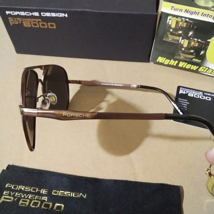 Kính Porsche P8000 Tặng Kèm Kính Nhìn Xuyên Đêm - Hàng Chuẩn | BigBuy360 - bigbuy360.vn