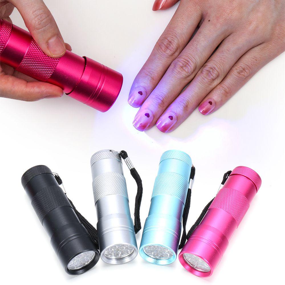 Máy Sấy Móng Tay Nhanh Khô 12 Bóng Đèn LED Bằng Hợp Kim Tiện Dụng