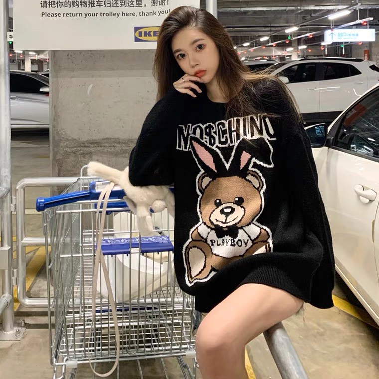Áo Nỉ Gấu Moschino, Sweater, Hoodie Nam Nữ Unisex , Chất Liệu Nỉ Bông Cao Cấp Dày Dặn , Phong Cách Hàn Quốc | BigBuy360 - bigbuy360.vn