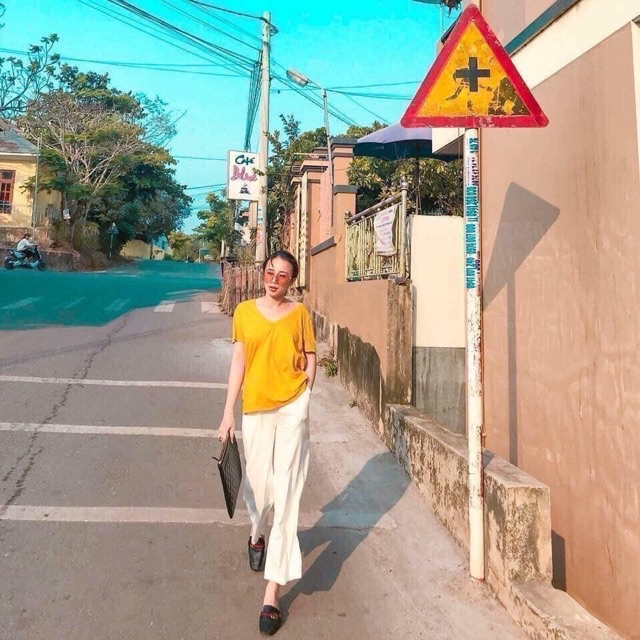 ÁO PHÔNG GAP CỔ TIM