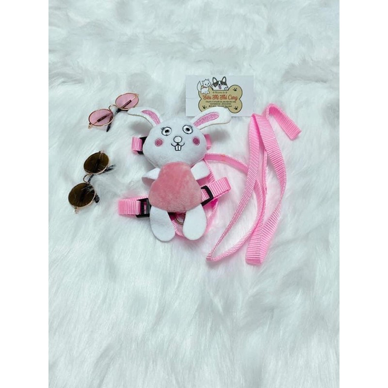 Dây dắt thú cưng hình gấu bông siêu hot