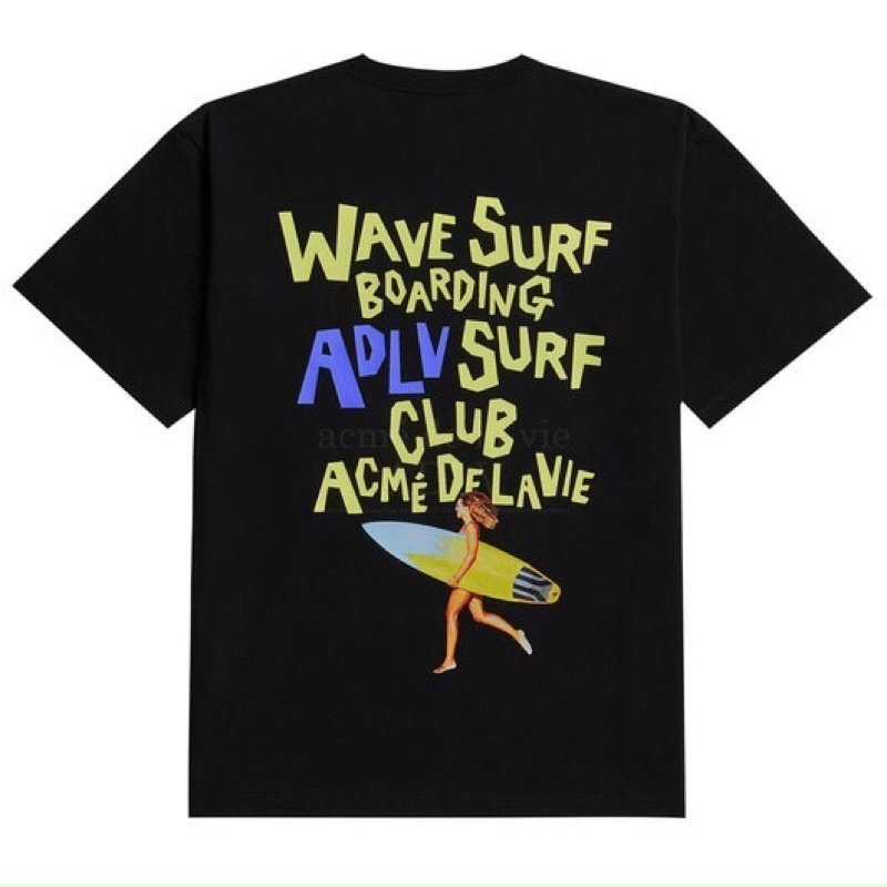 Áo Thun Unisex Chất Cotton 100% In Hình Surf Club