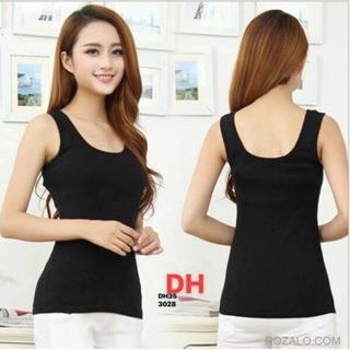Áo ba lỗ trơn cotton