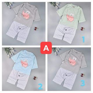 Combo 3-4 bộ lửng cotton giấy