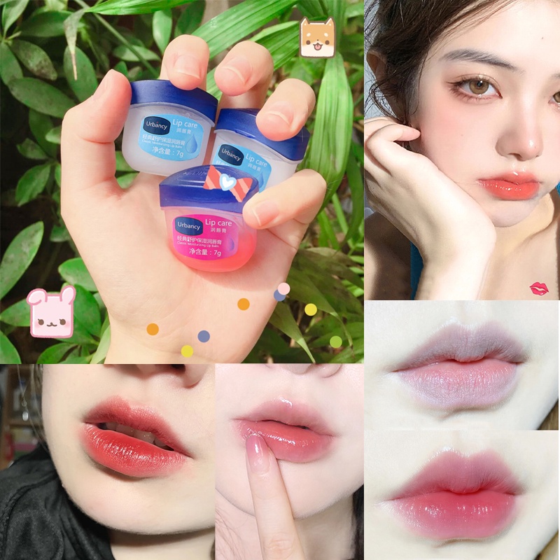 Urbancy Sáp Dưỡng Môi 7g Chống Nứt Nẻ Giữ Ẩm An Toàn Cho Da Khô Và Lâu Trôi VASELINE