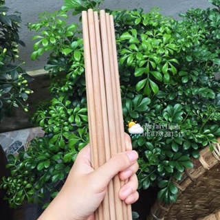 Đũa gỗ kim giao trắng