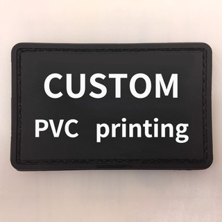 In pvc tùy chỉnh / thêu / miếng vá / băng tay / velcro / huy hiệu diy pvc