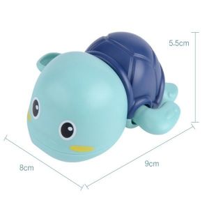 Rùa con bơi lội dưới nước