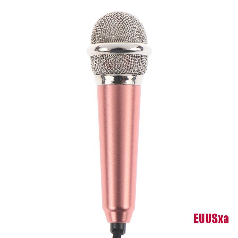 Micro Hát Karaoke Mini Giắc Cắm 3.5mm Cho Điện Thoại Pc