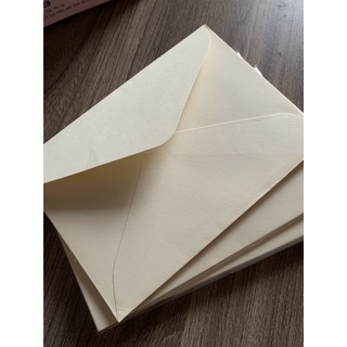 XẤP BAO THƯ 5 CÁI(kem nhạt loại DÀY) [Aiko ST]