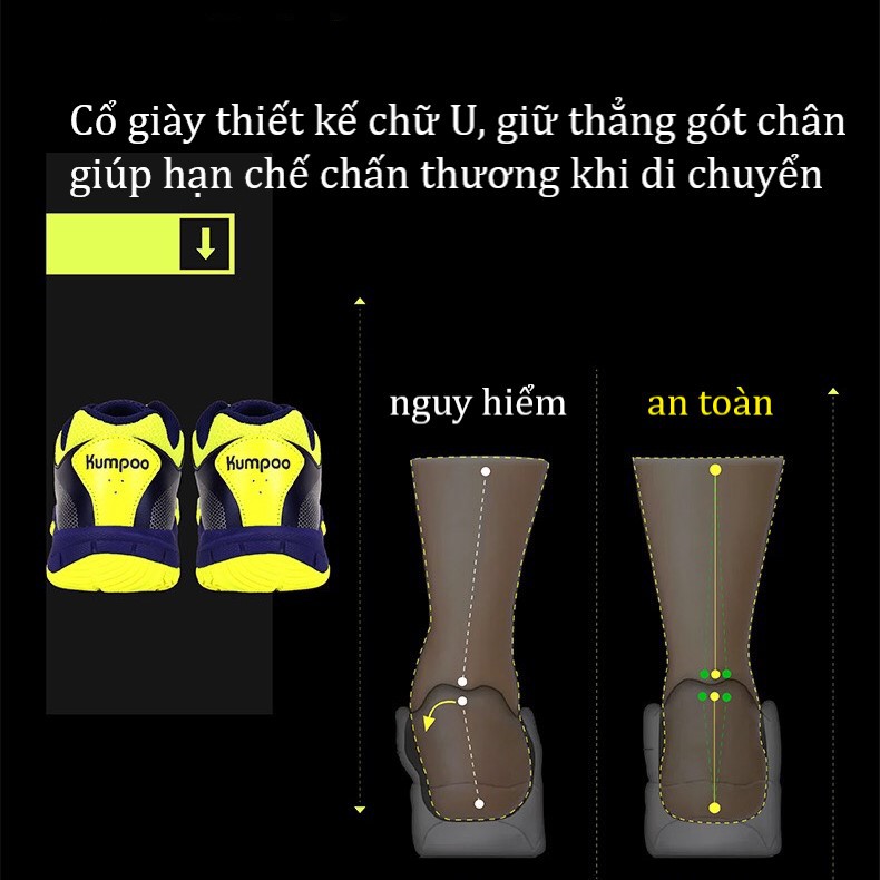 Giày Cầu Lông Kumpoo E23