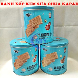 Bánh xốp kem sữa chua kapad hộp thiếc 350g