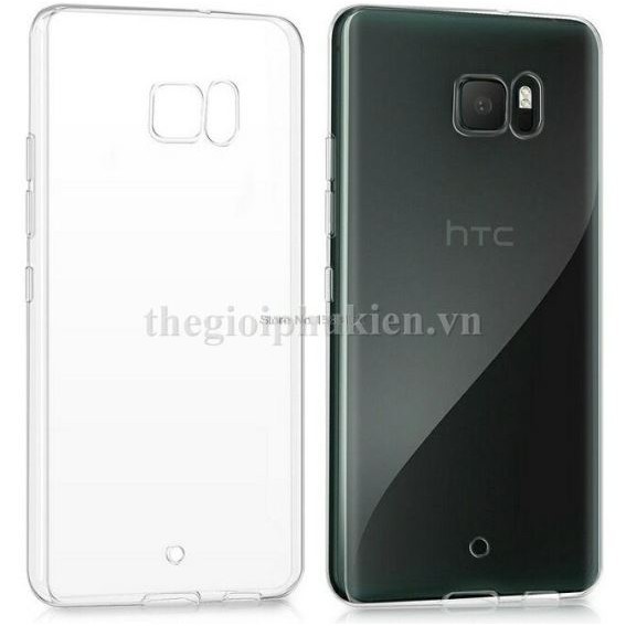 Ốp lưng silicon dẻo trong suốt HTC U Ultra