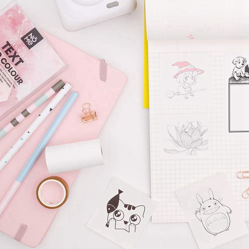 3 Cuộn Giấy Cách Nhiệt 57x30mm Cho Paperang P1 P2 | BigBuy360 - bigbuy360.vn