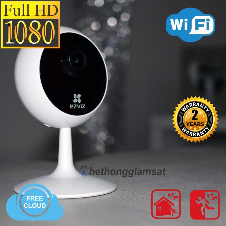 Camera Wifi Không Dây Giám Sát Trong Nhà, Gốc Rộng, Hình Ảnh Sắt Nét Ezviz C2C 720P, Ezviz C1C 1080P, Ezviz C6N 1080P | BigBuy360 - bigbuy360.vn