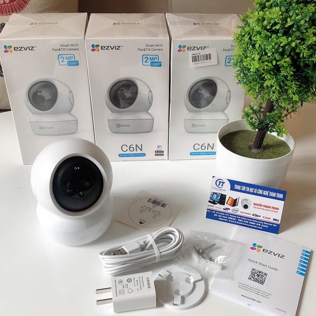 Camera 2M IP WIFI EZVIZ C6N CV246 C6CN 1080P FULL HD [Có cổng Lan]
