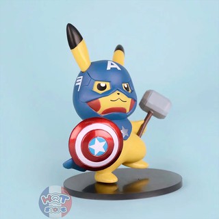 Mô hình Captain America Endgame Pikavengers Marvel