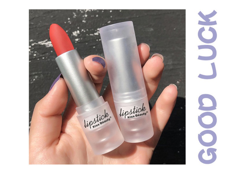 [Hàng mới về] Son lì dưỡng ẩm Kiss Beauty 6 màu tùy chọn lâu trôi | BigBuy360 - bigbuy360.vn