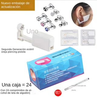 Bộ 24 hộp dụng cụ xỏ khuyên tai dùng một lần