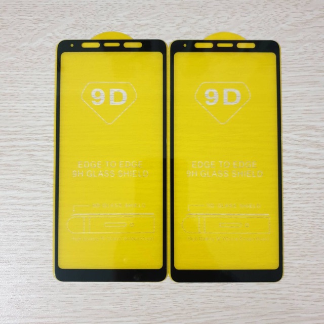 Bộ 4 kính cường lực Bóng,mịn,Đẹp Cao cấp sam sung A9 (2018)