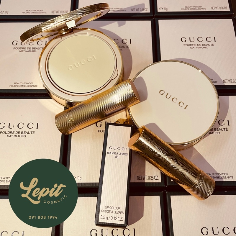 Phấn phủ Gucci Poudre de Beaute - Mat Naturel tone 00-01-02