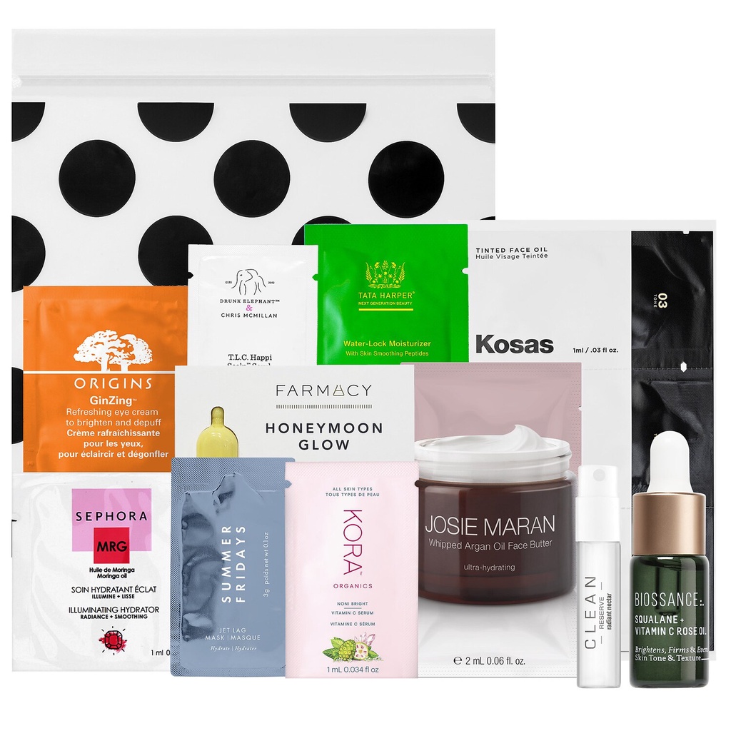 Sample SEPHORA kem dưỡng da - sữa rửa mặt - tinh chất serum mềm mịn phục hồi nuôi dưỡng làn da SAMP01 SAMP02 SAMP03