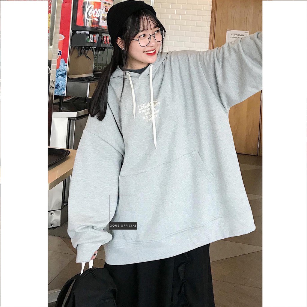 Áo hoodie form rộng LEGUNN - 1952 - Gous Official