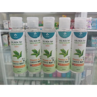Gel rửa tay khô sạch khuẩn Nano Bạc 100ml